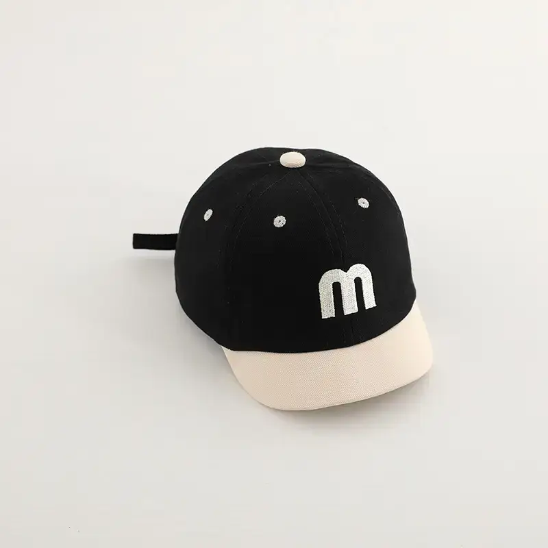 Baby Letter M Cap Beige Spring Autumn Korean Fashion
