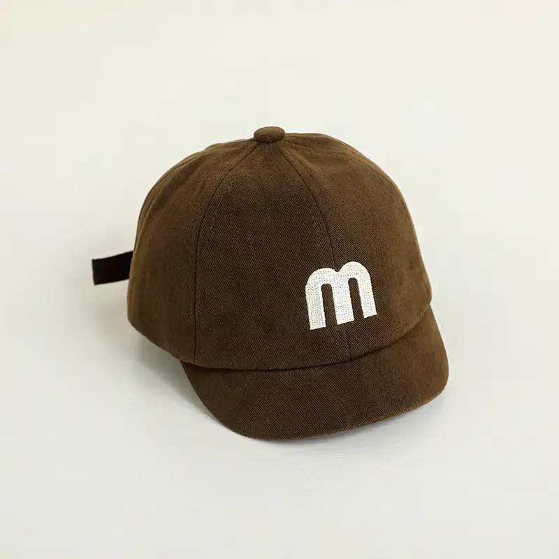 Baby Letter M Cap Beige Spring Autumn Korean Fashion