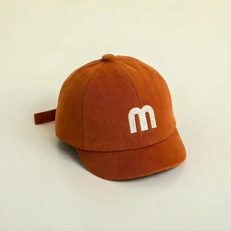 Baby Letter M Cap Beige Spring Autumn Korean Fashion