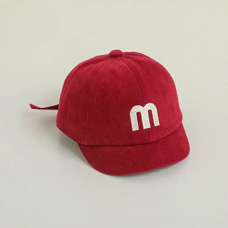 Baby Letter M Cap Beige Spring Autumn Korean Fashion