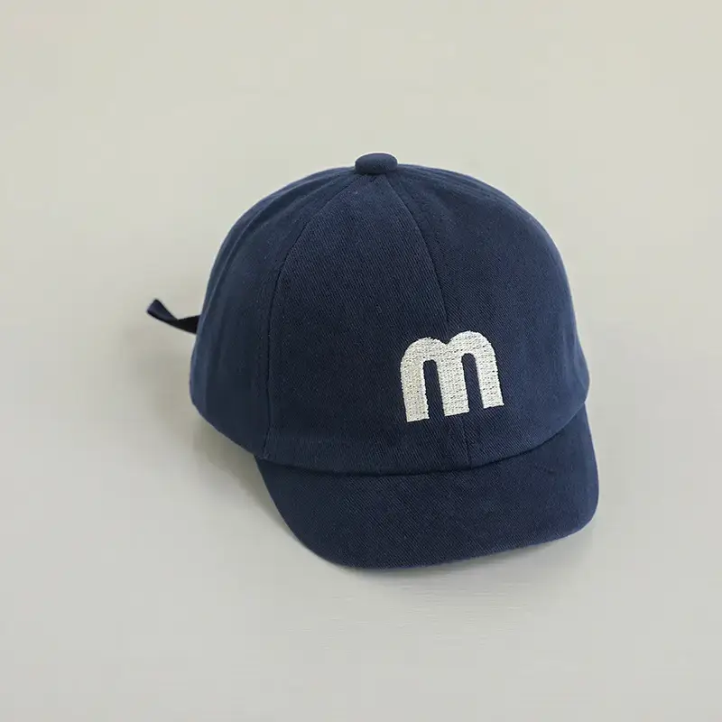 Baby Letter M Cap Beige Spring Autumn Korean Fashion