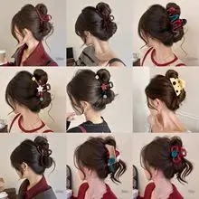 New Chinoiserie Flower Hairpin for Women — feature 25
