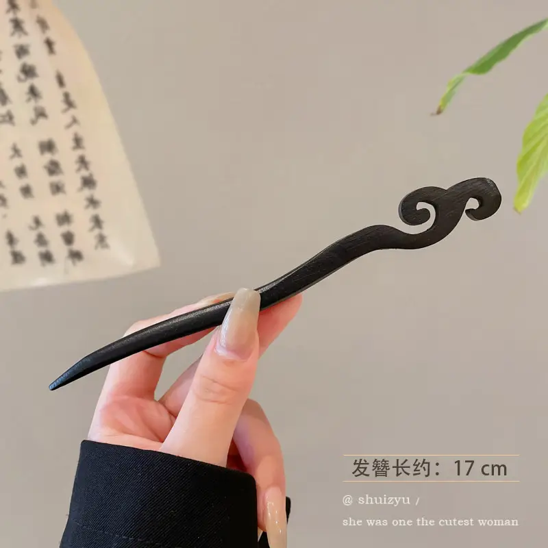 New Chinoiserie Flower Hairpin for Women - Image 39
