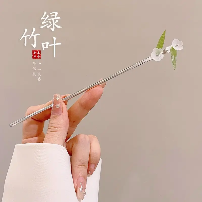 New Chinoiserie Flower Hairpin for Women - Image 50