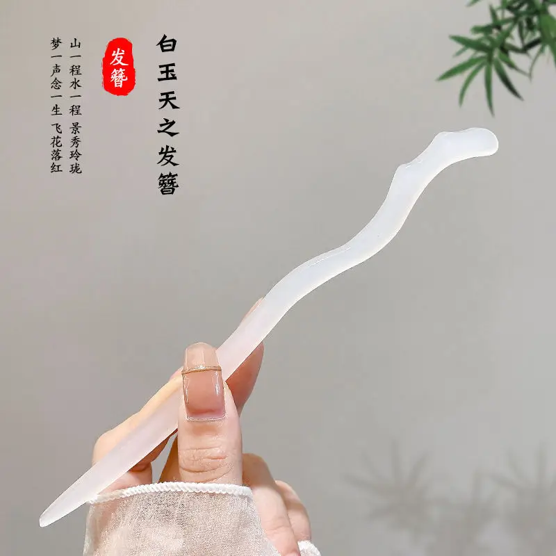 New Chinoiserie Flower Hairpin for Women - Image 59