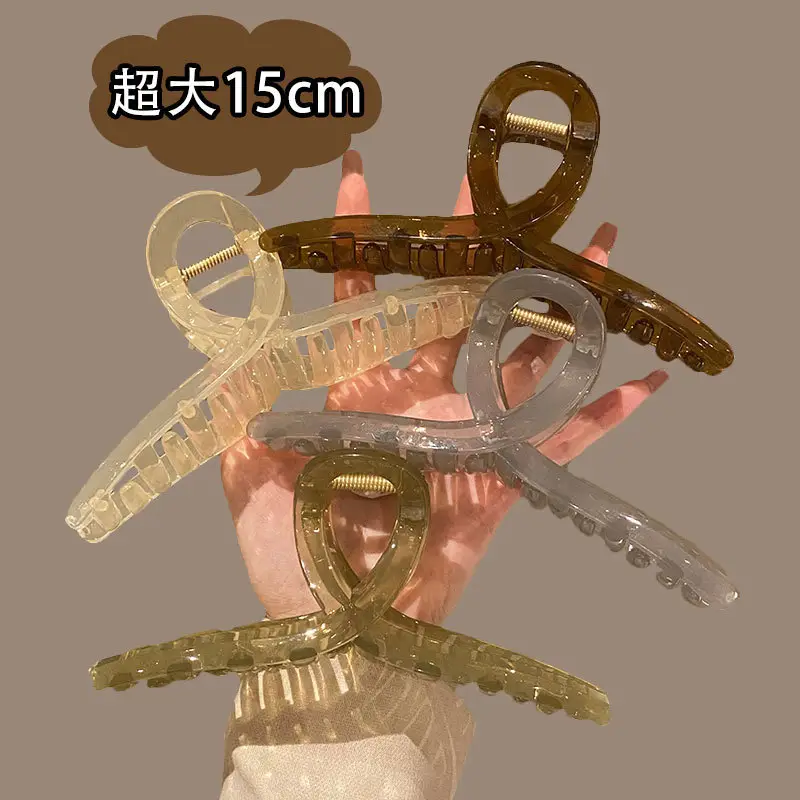 Oversized Hair Clips Shark Clip 15cm High Sense - Image 13