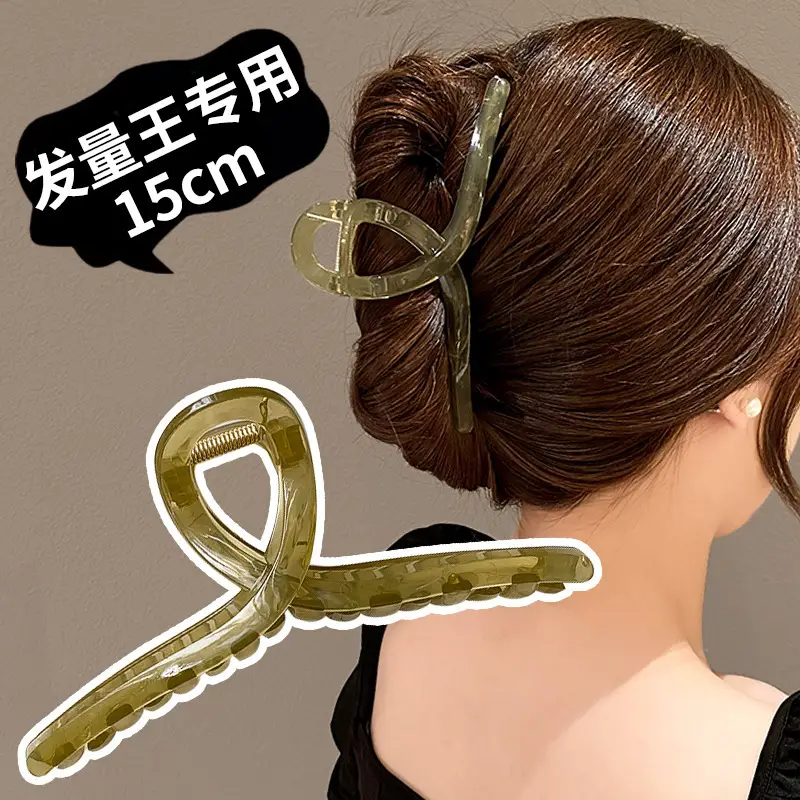 Oversized Hair Clips Shark Clip 15cm High Sense - Image 14