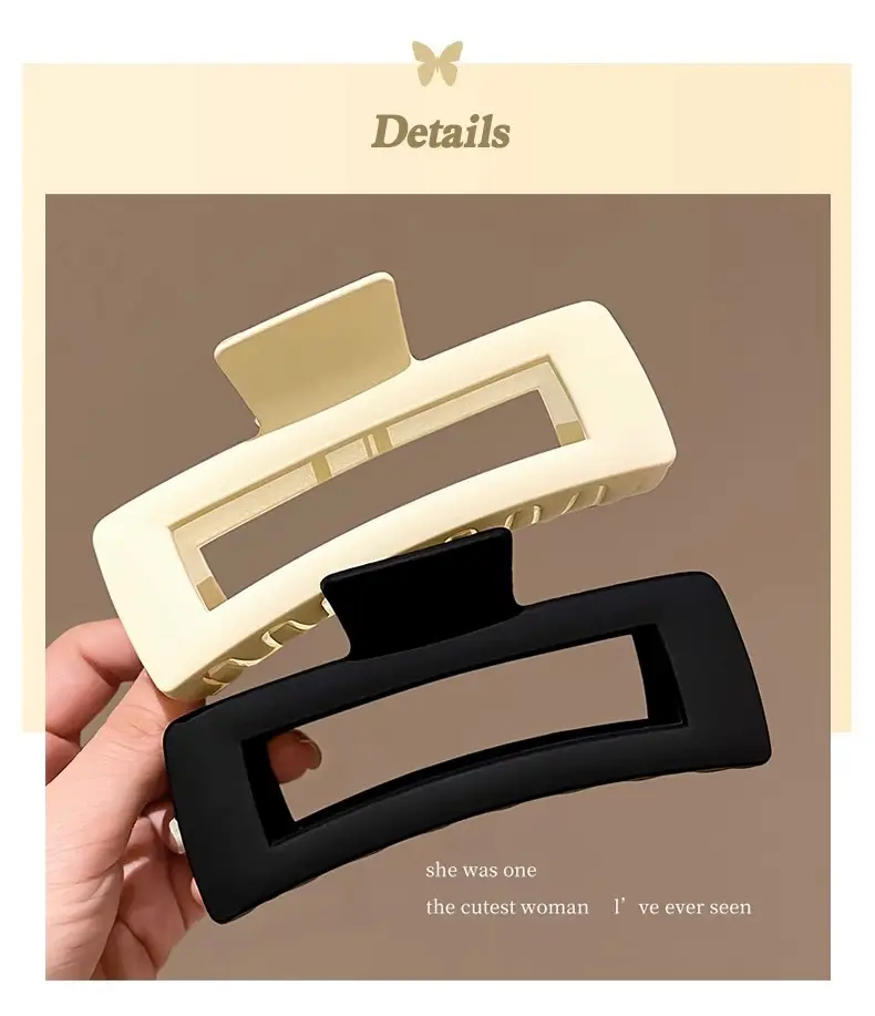 Oversized Hair Clips Shark Clip 15cm High Sense — feature 10