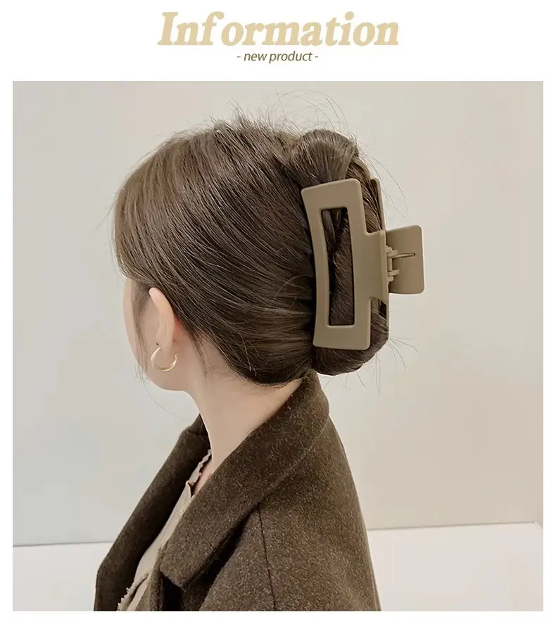 Oversized Hair Clips Shark Clip 15cm High Sense — feature 2