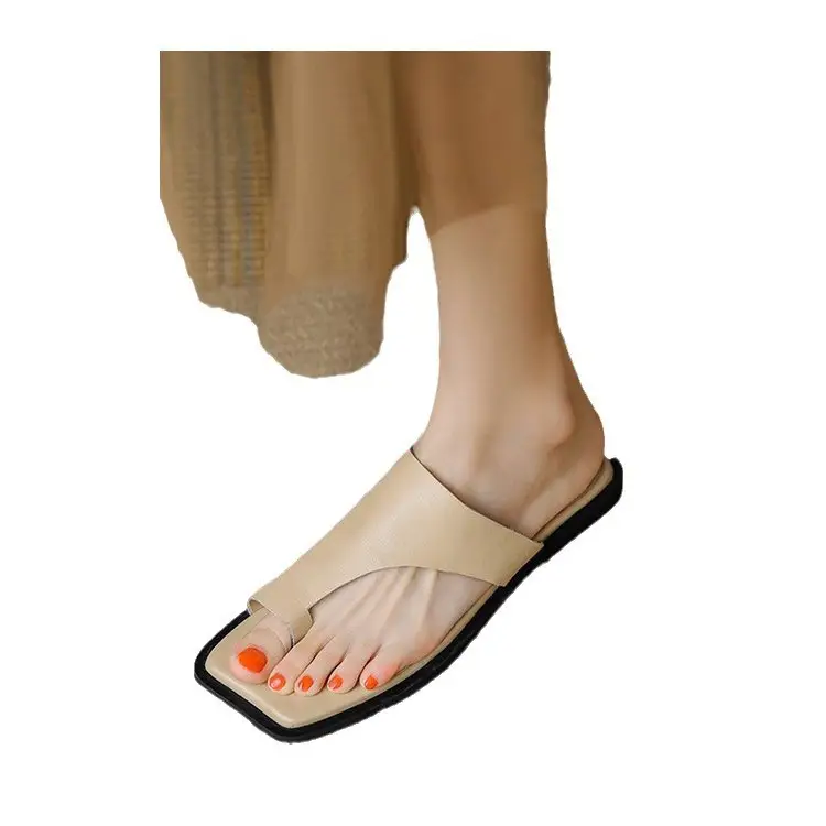 Women's White French Style Beach Slippers 2024 - Image 7