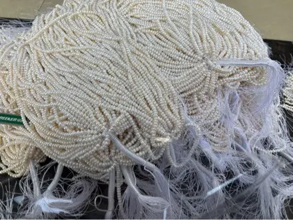 Natural Freshwater Pearl Beads 5mm Flat Beads - Image 5