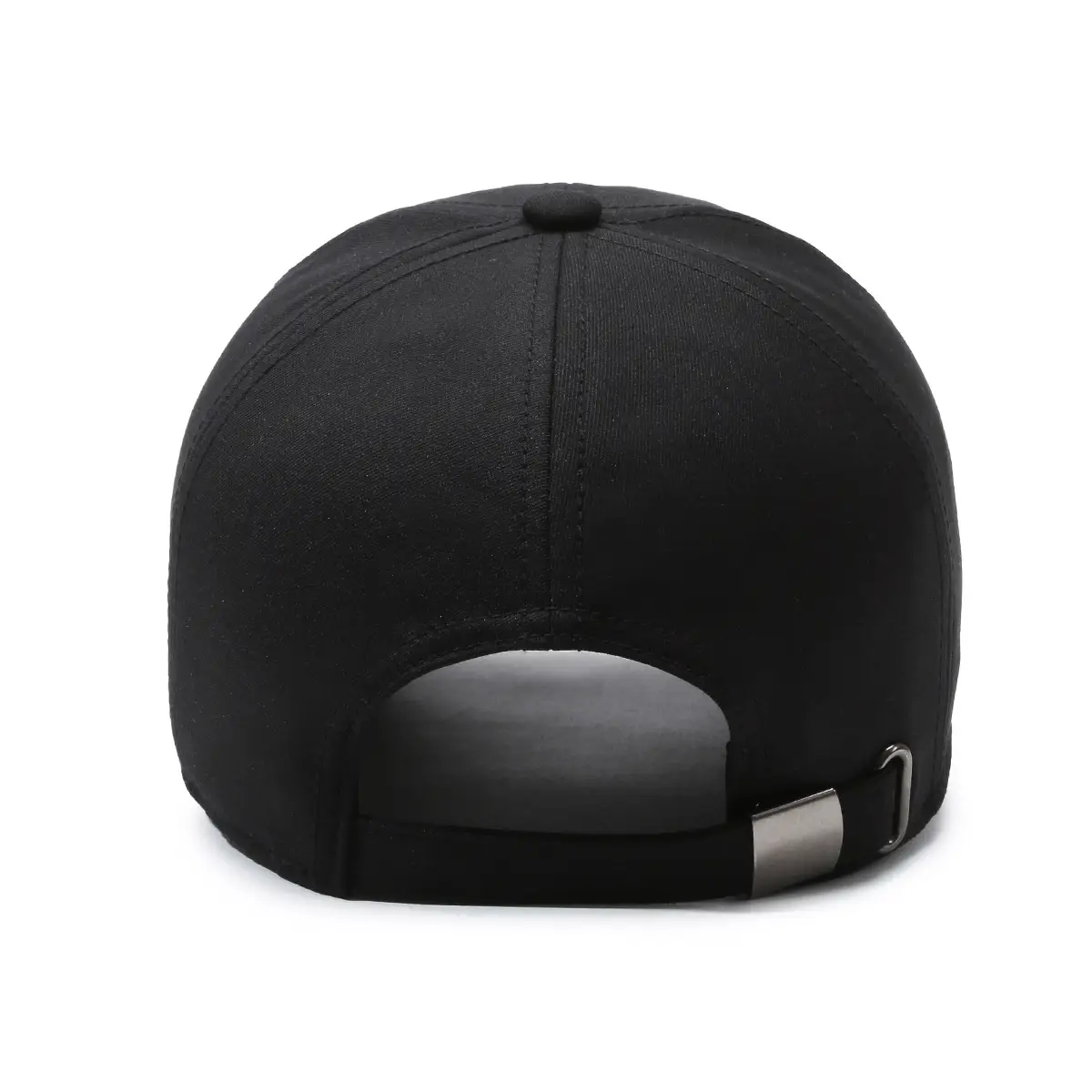 Men's Black Peak Cap Sun Hat All-Match Baseball - Image 11