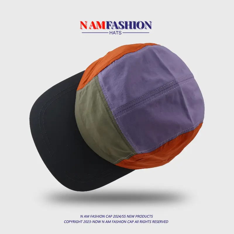 Men's Multi Color Baseball Cap Summer Green Blue — feature 12