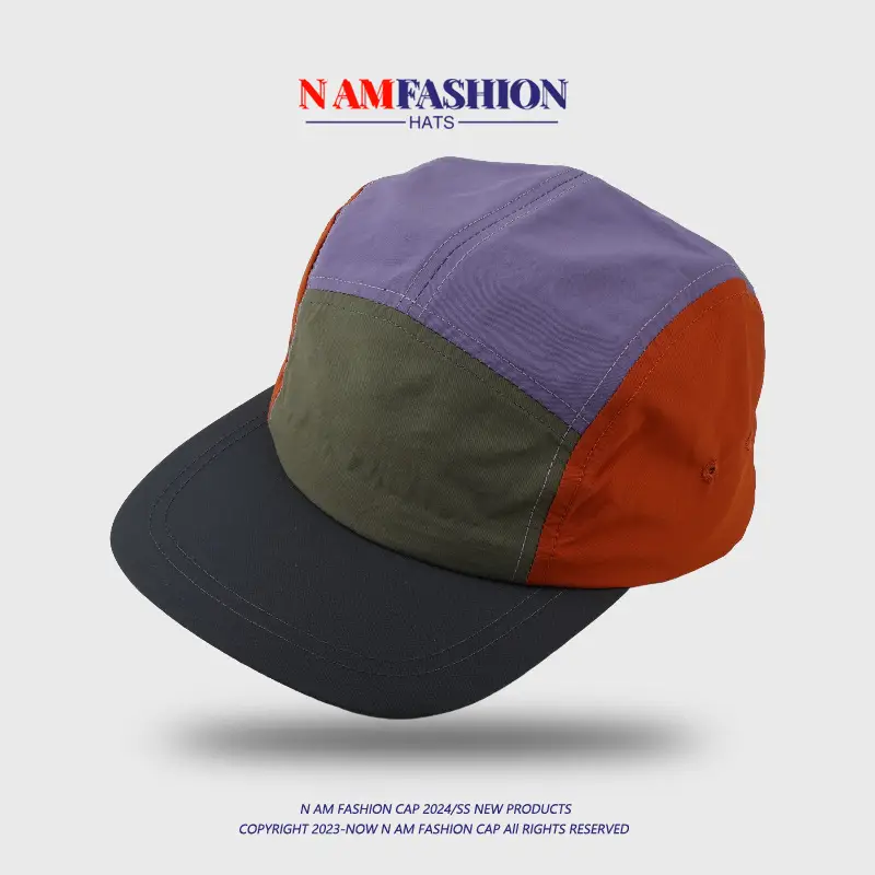 Men's Multi Color Baseball Cap Summer Green Blue — feature 7