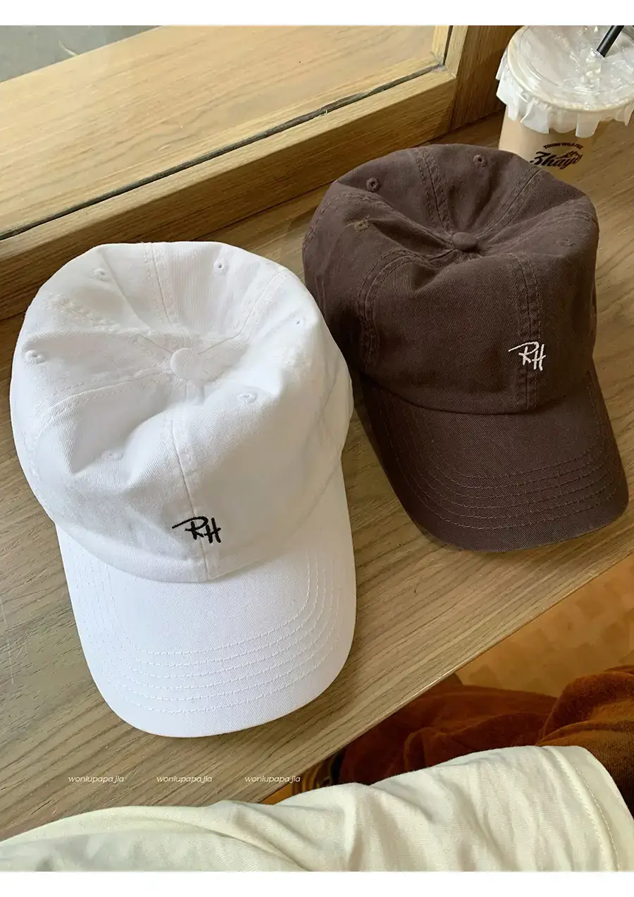 Japanese Style Red Baseball Cap for Women Spring Summer — feature 14
