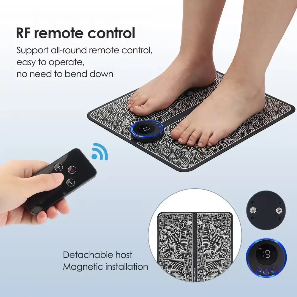 Rechargeable Electric Foot Massager Pad for Relief — feature 6