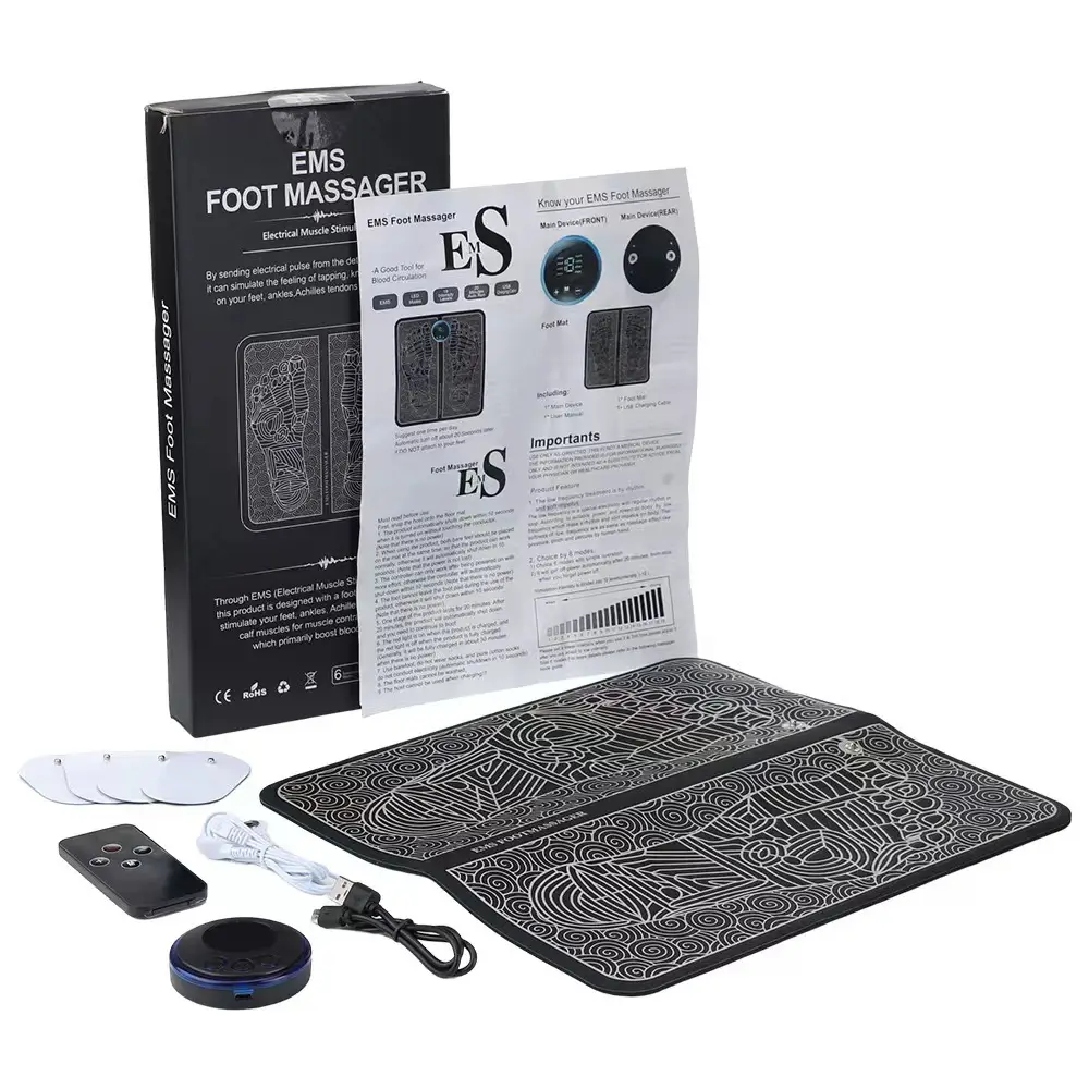 Rechargeable Electric Foot Massager Pad for Relief — feature 7