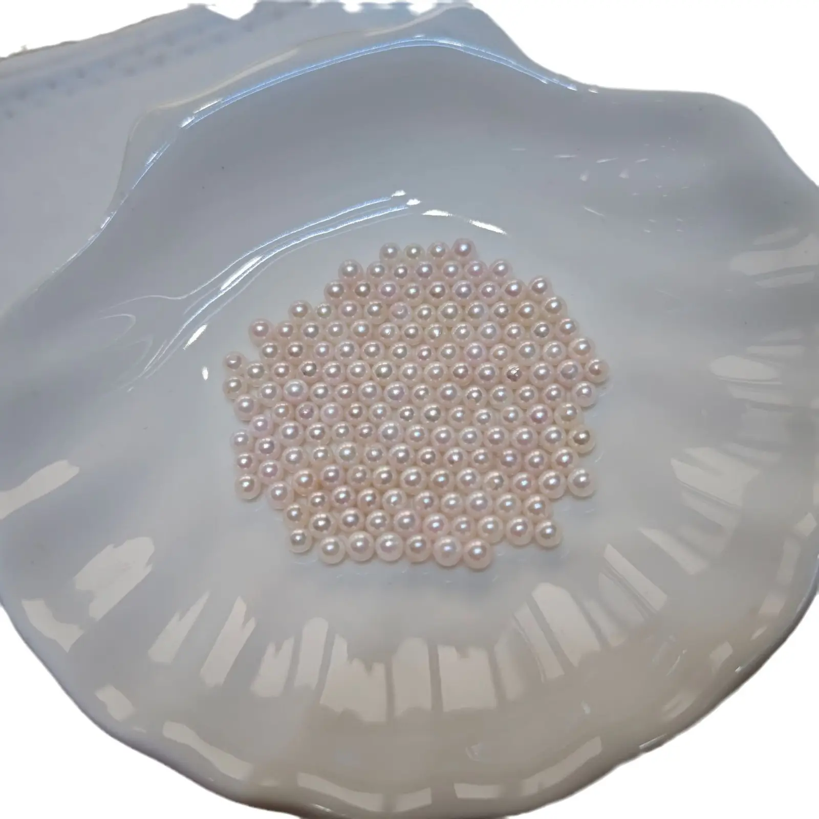 2.5-3mm Seawater Pearl Akoya Mini Round Strong Light White