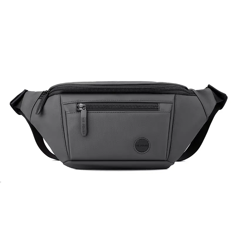 Men's Navy Blue Chest Messenger Bag All Match - Image 2