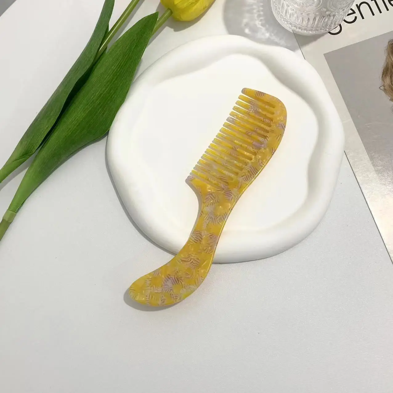 Japanese Korean Anti-Static Hair Comb for Straight Hair - Image 15