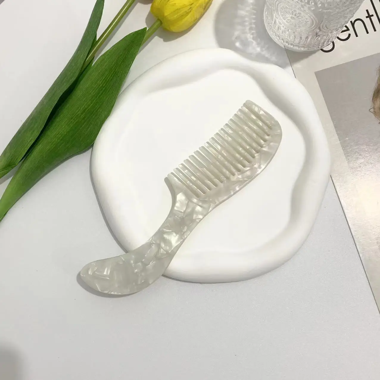 Japanese Korean Anti-Static Hair Comb for Straight Hair — feature 10