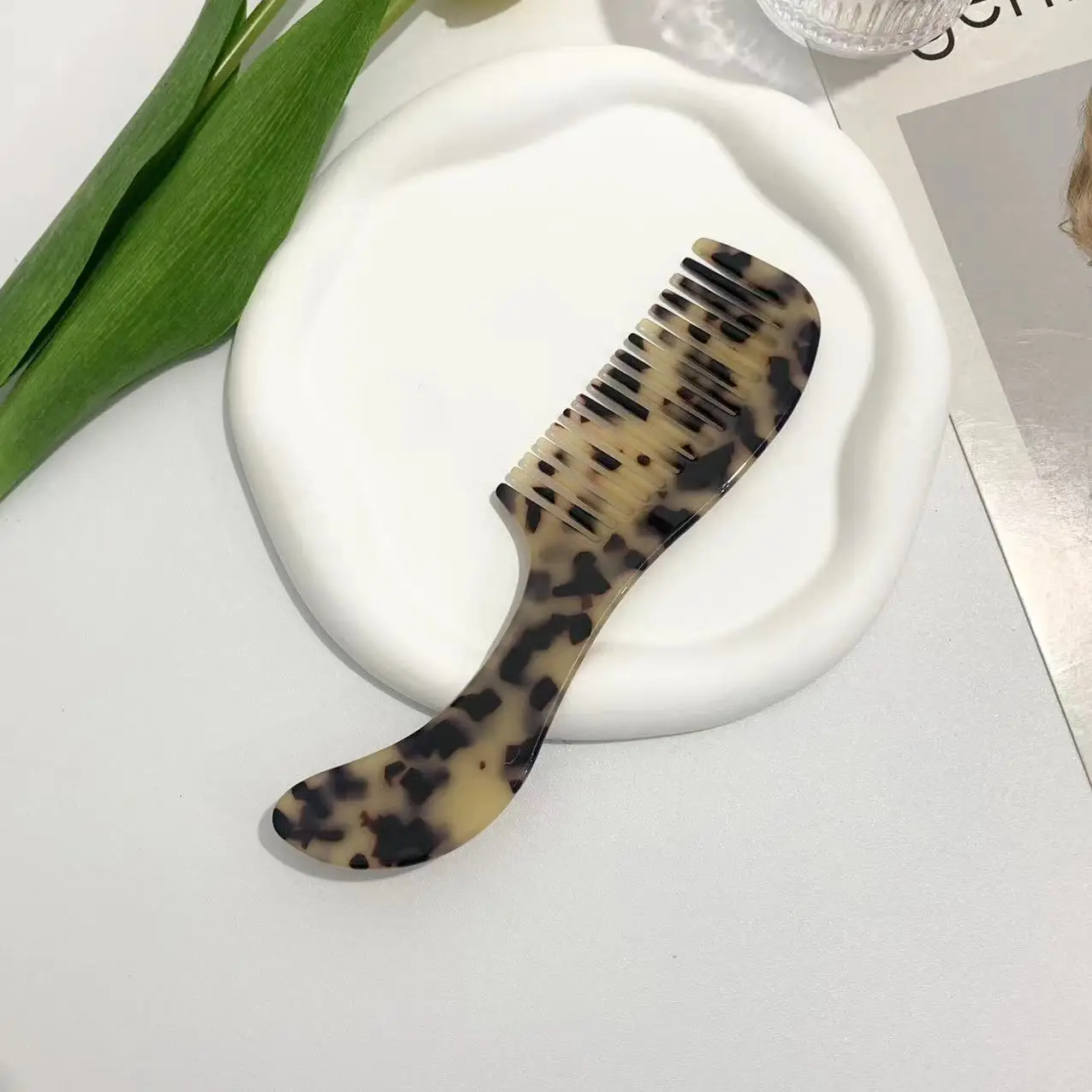 Japanese Korean Anti-Static Hair Comb for Straight Hair — feature 6