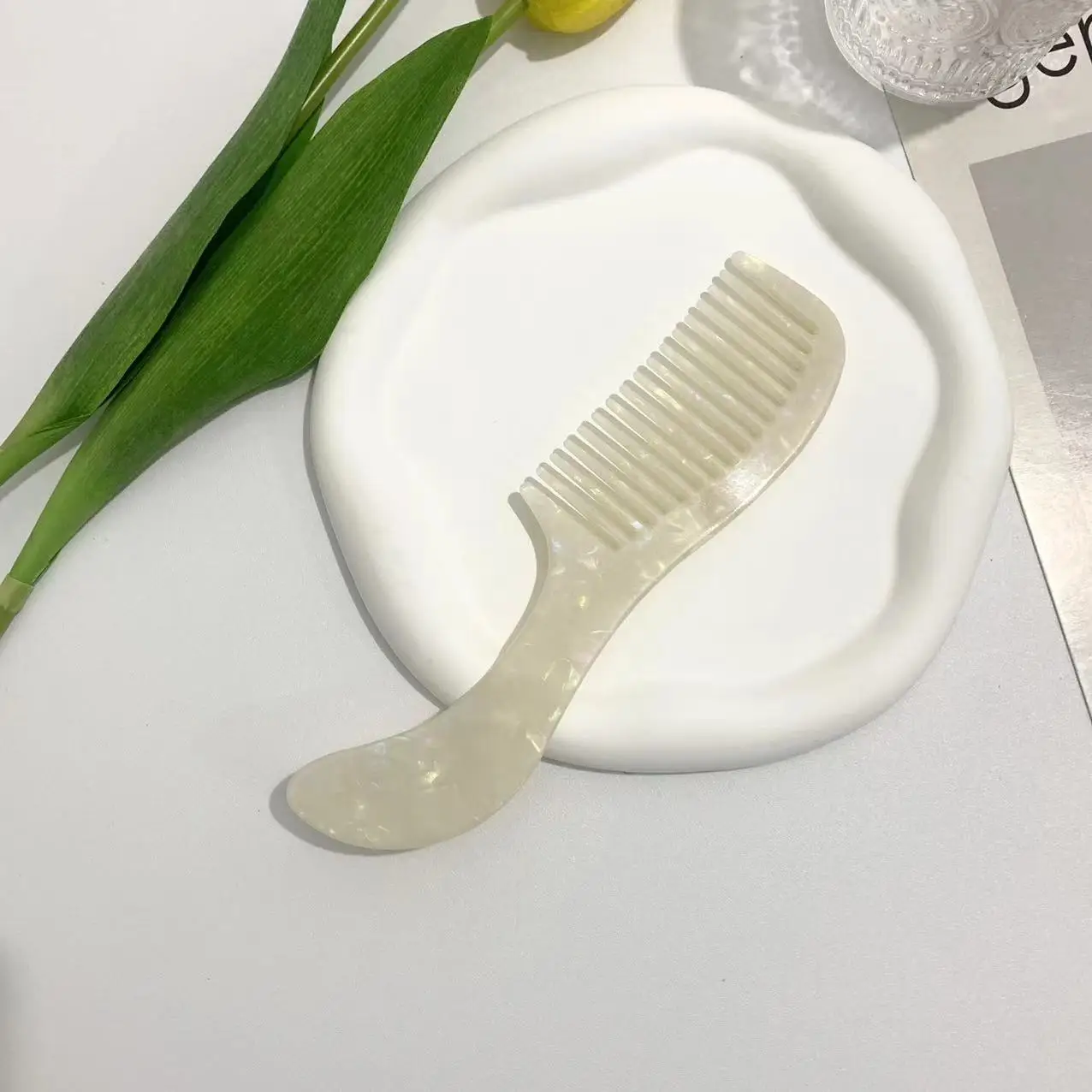 Japanese Korean Anti-Static Hair Comb for Straight Hair — feature 8