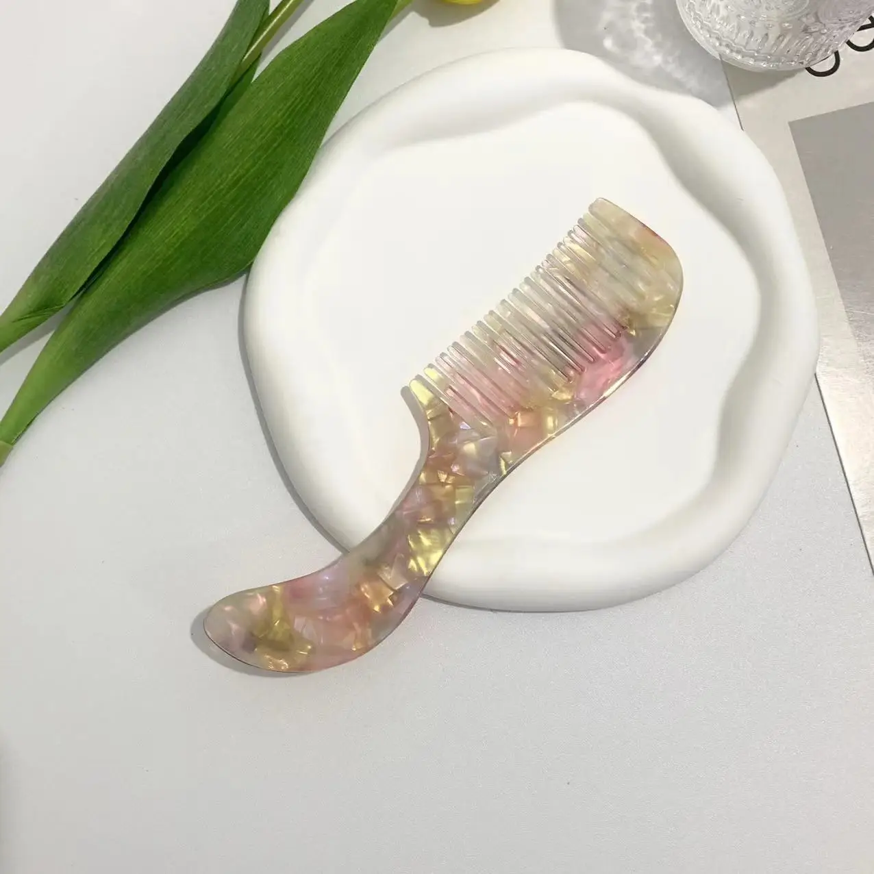 Japanese Korean Anti-Static Hair Comb for Straight Hair — feature 9