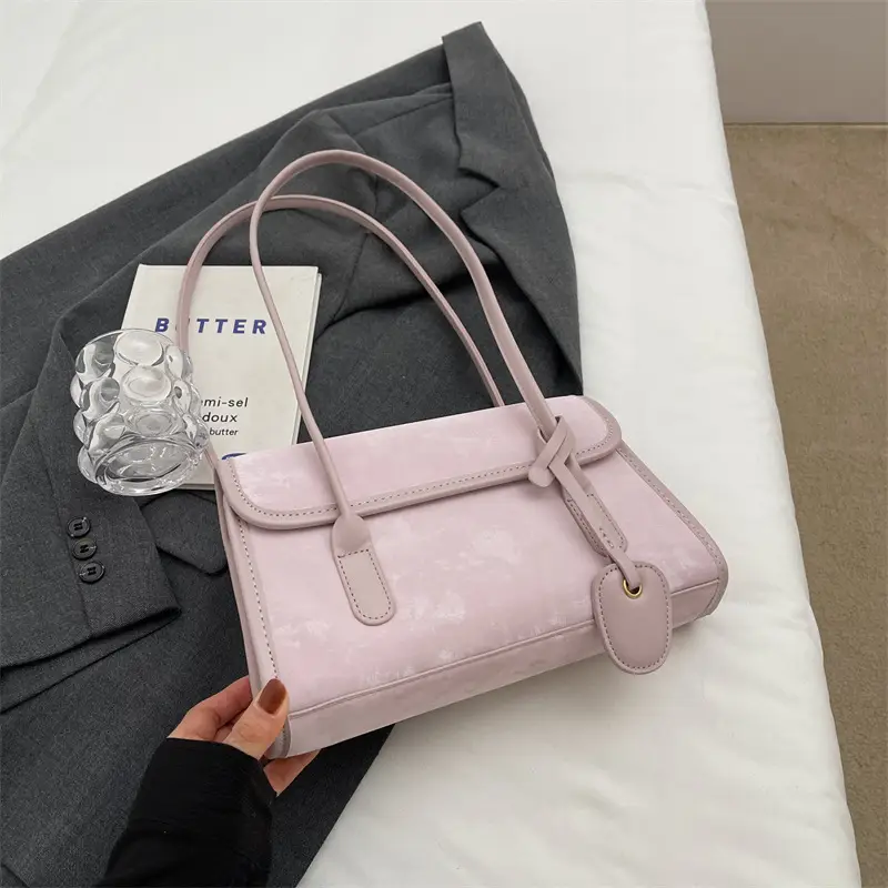 Women's White Leather Shoulder Bag 2024 New Arrival - Image 3