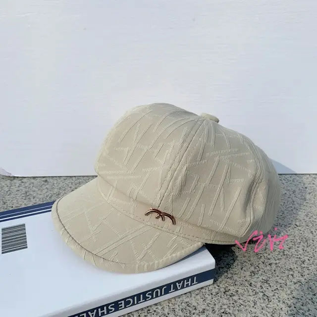 Women's Beige Quilted Bucket Cap 2024