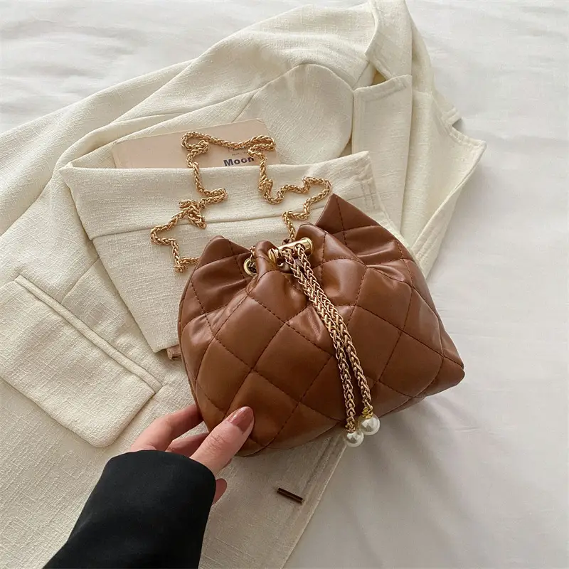 Korean Style Chain Mini Shoulder Bag for Women - Image 3