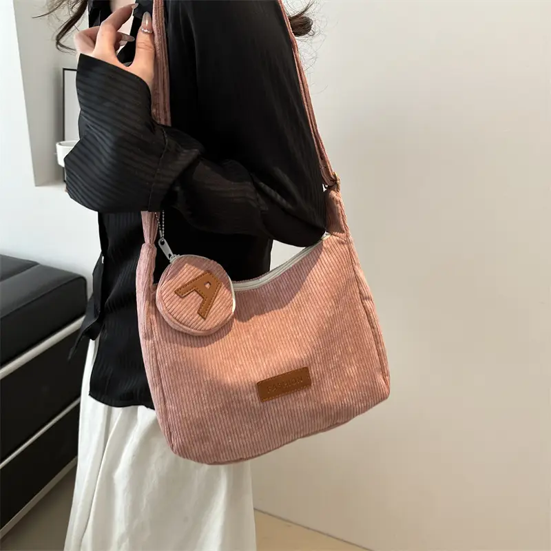 Women's Black Crossbody Shoulder Bag 2024 New Arrival - Image 9