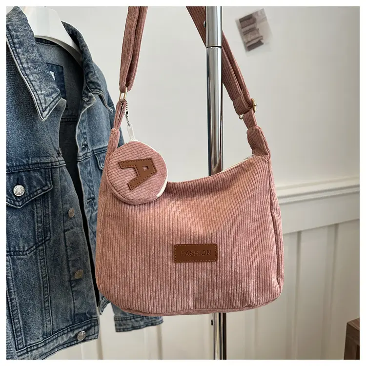 Women's Black Crossbody Shoulder Bag 2024 New Arrival - Image 4