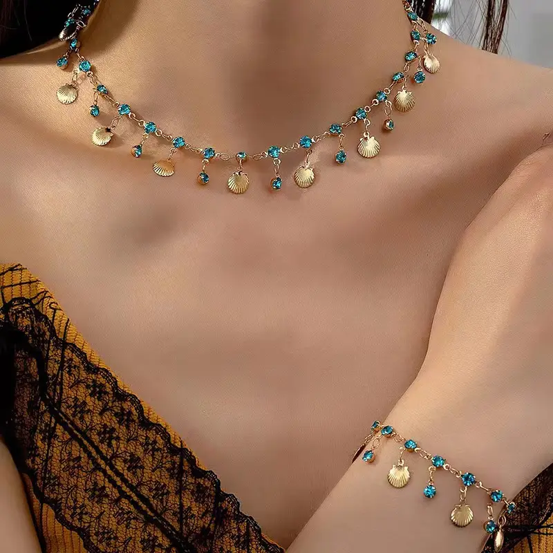 French Style Pearl Bow Necklace for Women — feature 36