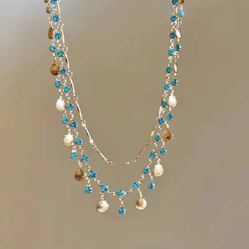 French Style Pearl Bow Necklace for Women — feature 37