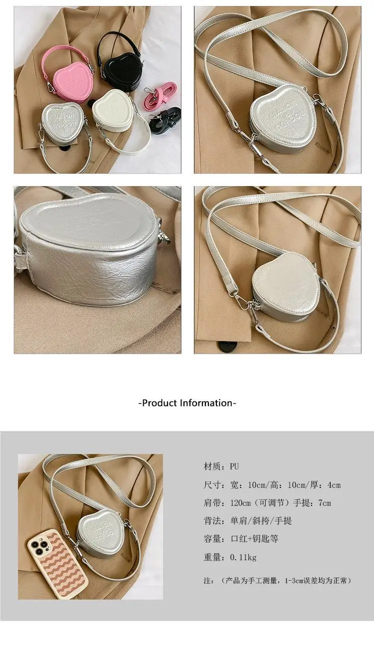 Pink Mini Love Bag for Girls Shoulder Messenger — feature 3