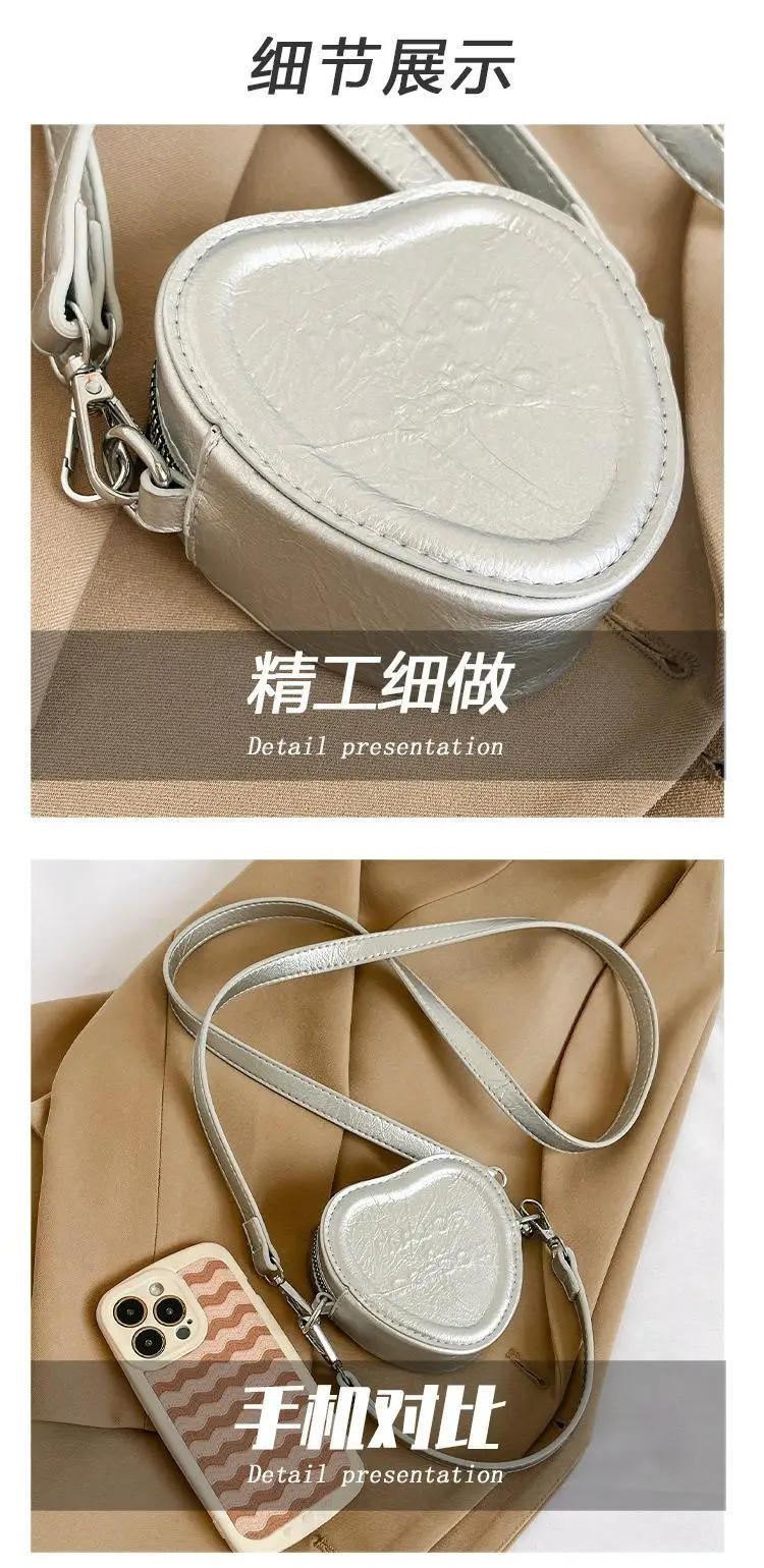 Pink Mini Love Bag for Girls Shoulder Messenger — feature 4