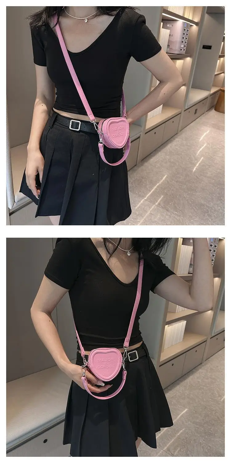 Pink Mini Love Bag for Girls Shoulder Messenger — feature 7