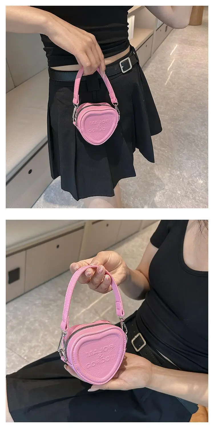 Pink Mini Love Bag for Girls Shoulder Messenger — feature 8