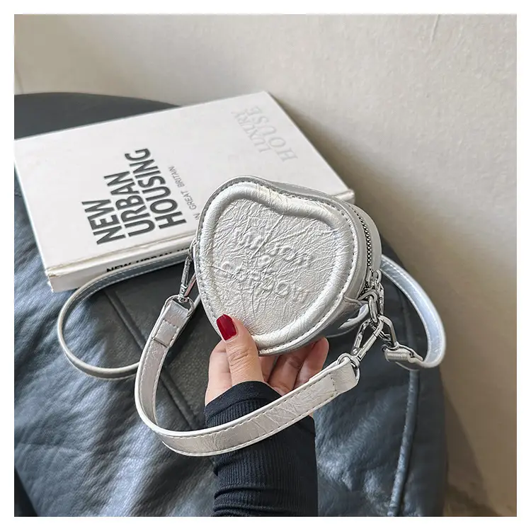 Pink Mini Love Bag for Girls Shoulder Messenger - Image 4