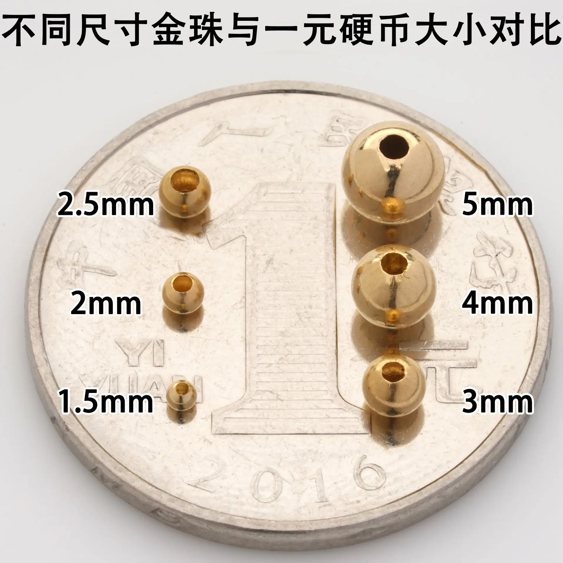 18K Gold Beads for DIY Decor & Accessories - Image 18