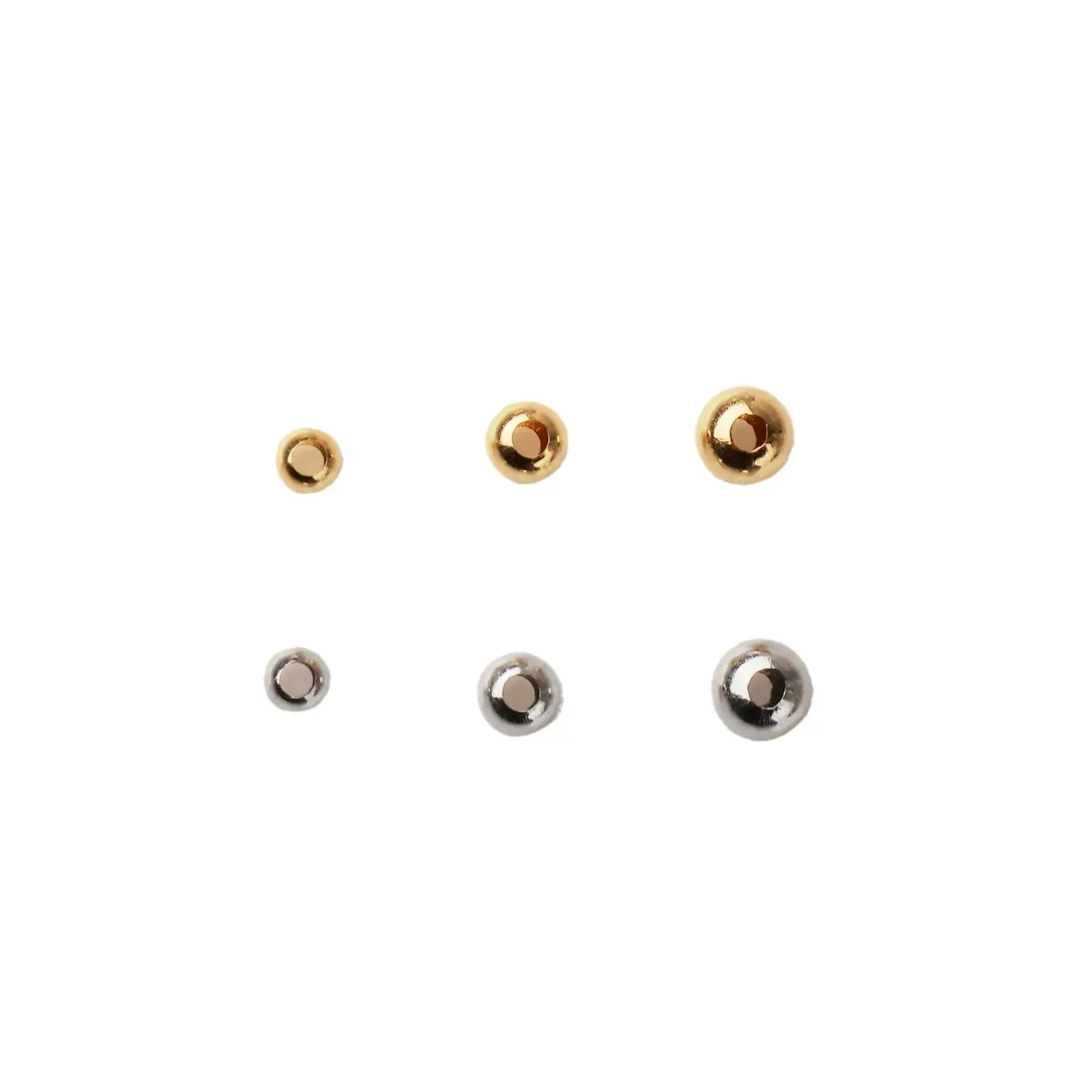 18K Gold Beads for DIY Decor & Accessories - Image 20