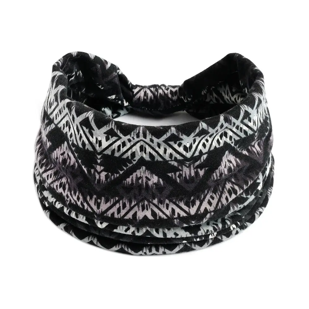 Bohemian Cotton Headband with Colorful Pattern - Image 106