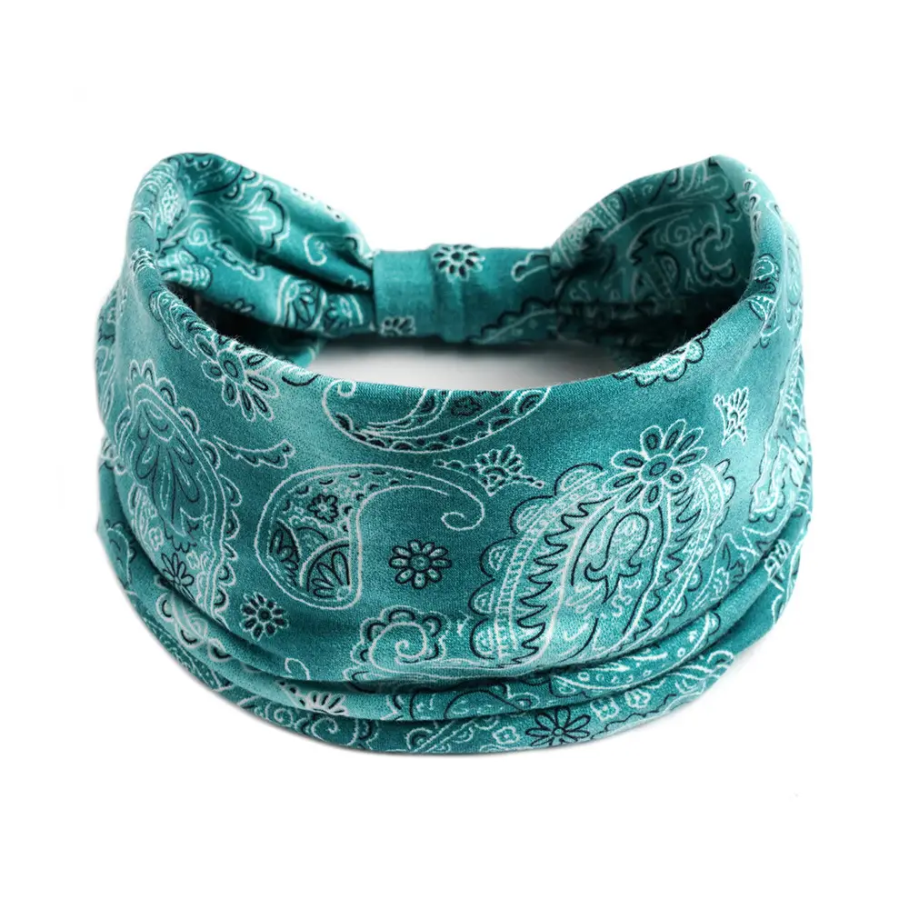 Bohemian Cotton Headband with Colorful Pattern - Image 116