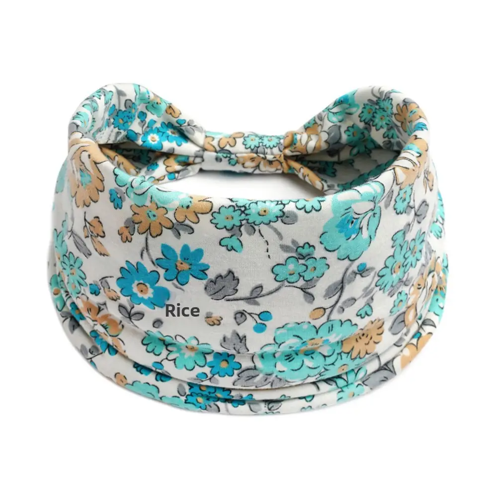 Bohemian Cotton Headband with Colorful Pattern - Image 66