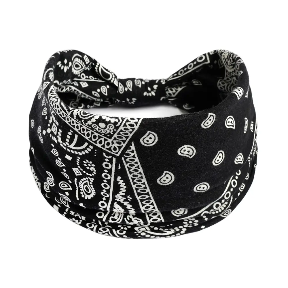 Bohemian Cotton Headband with Colorful Pattern - Image 74