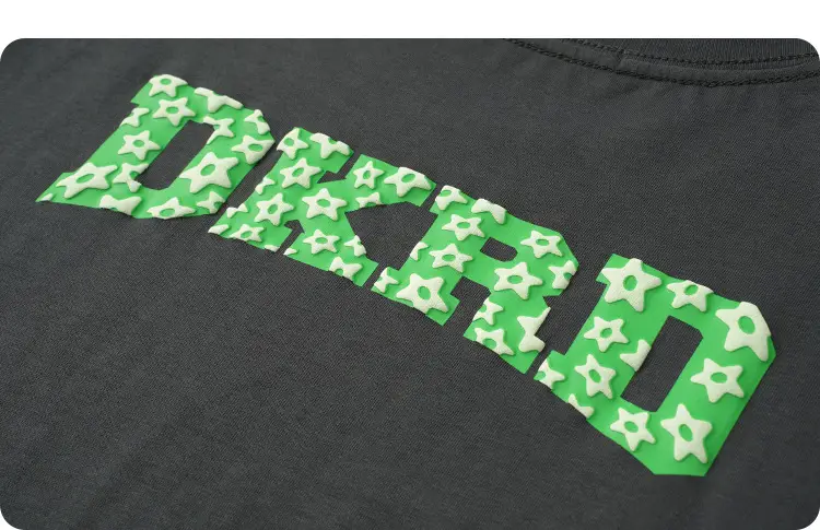 DK Kids Cotton Short Sleeve T-Shirt Green Print — feature 29