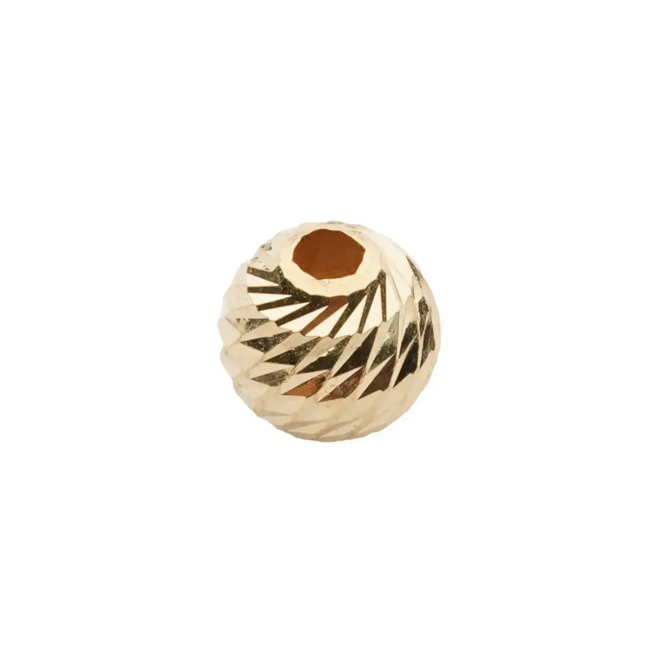 18K Gold Moon Beads Semi-Finished Gold Beads Light Version - Image 18