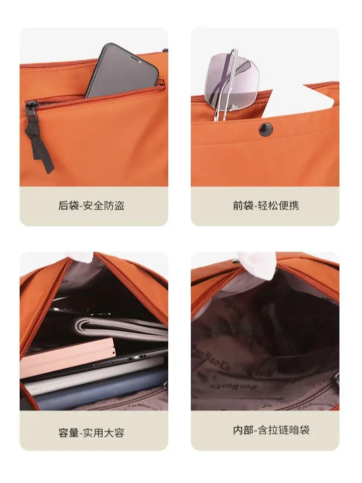 2024 Multifunctional Nylon Shoulder Crossbody Bag - Image 12