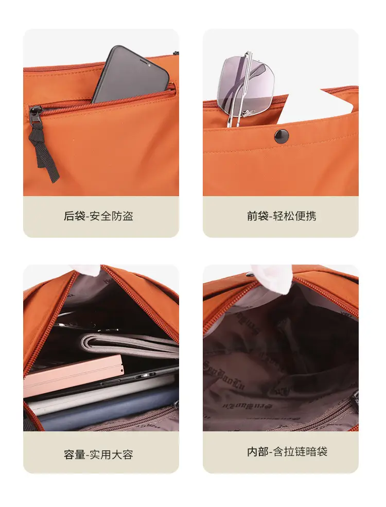 2024 Multifunctional Nylon Shoulder Crossbody Bag — feature 9